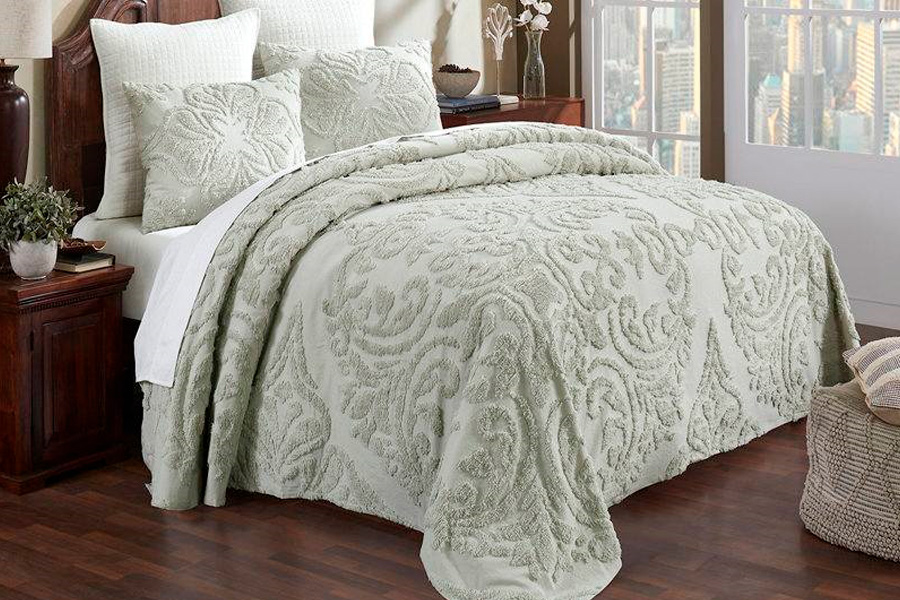 FaFurn - 3-Piece Coverlet Bedspread Set (SAGEBSC4529751)