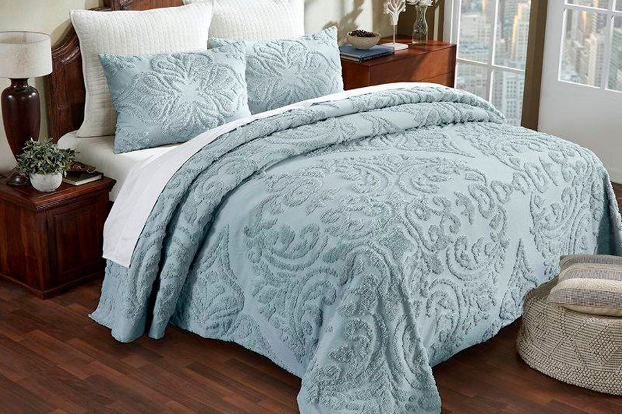 FaFurn - 3-Piece Coverlet Bedspread Set (BEDSPBL153967)