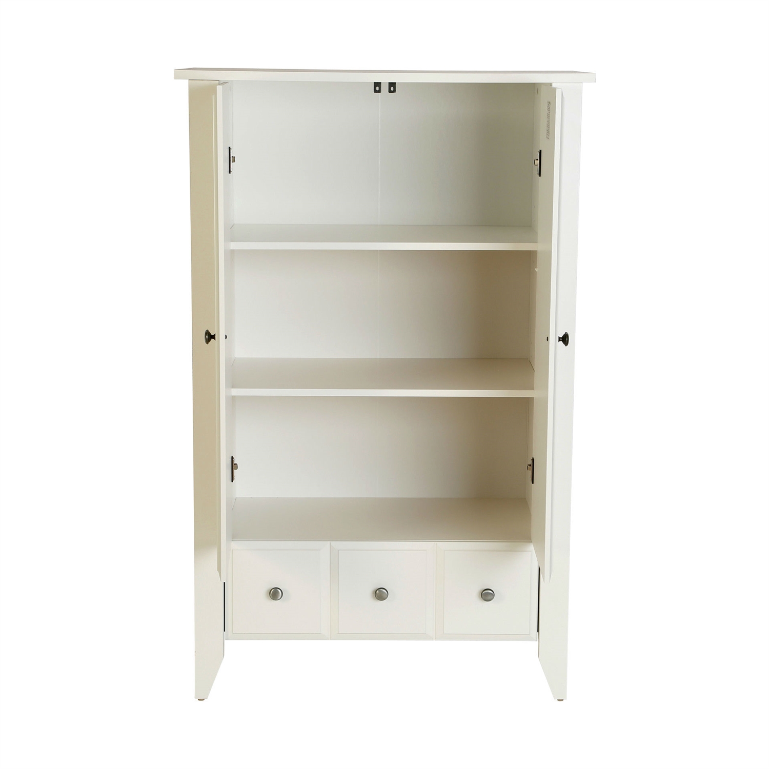 FaFurn - Wardrobe in Soft White, Wood