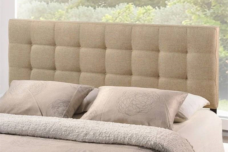 FaFurn Modern Fabric Tufted Upholstered Headboard - Full Size