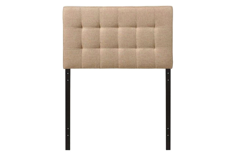 FaFurn Modern Fabric Tufted Upholstered Headboard - Twin Size