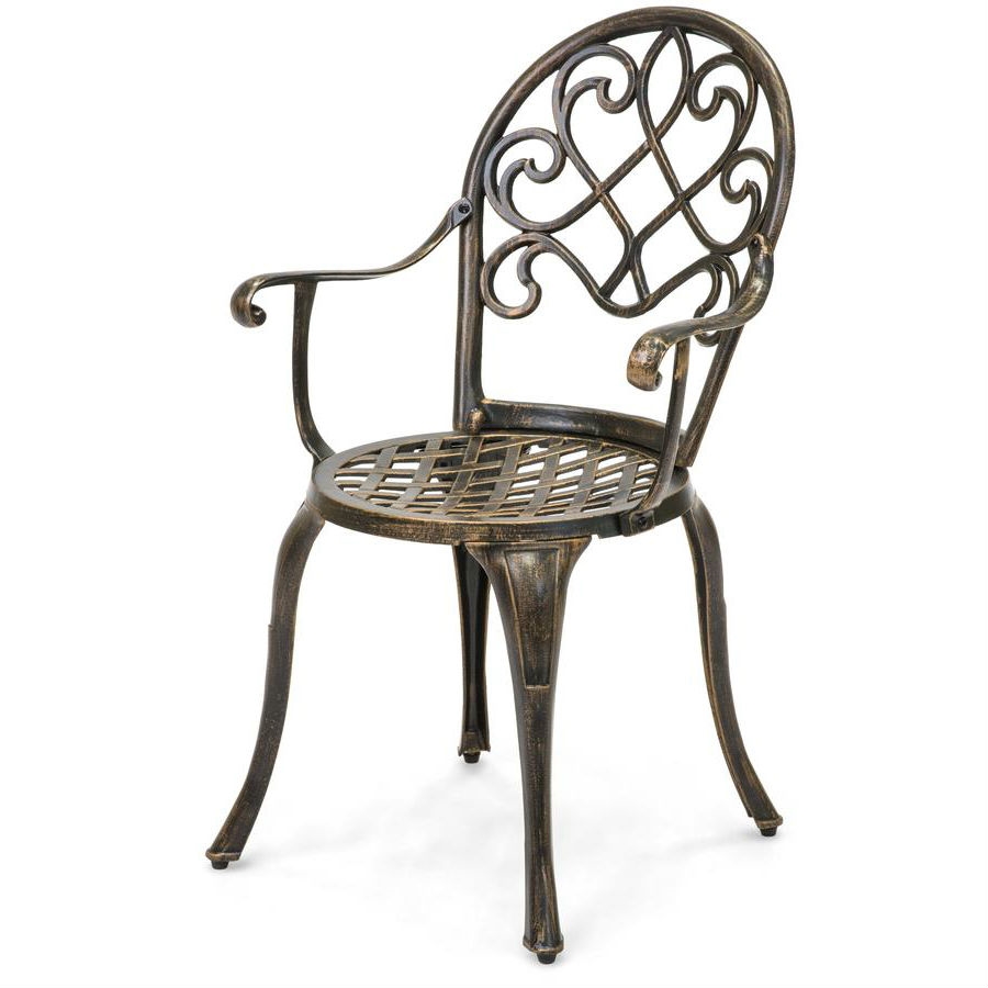 FaFurn - Bistro Set in Antique Copper