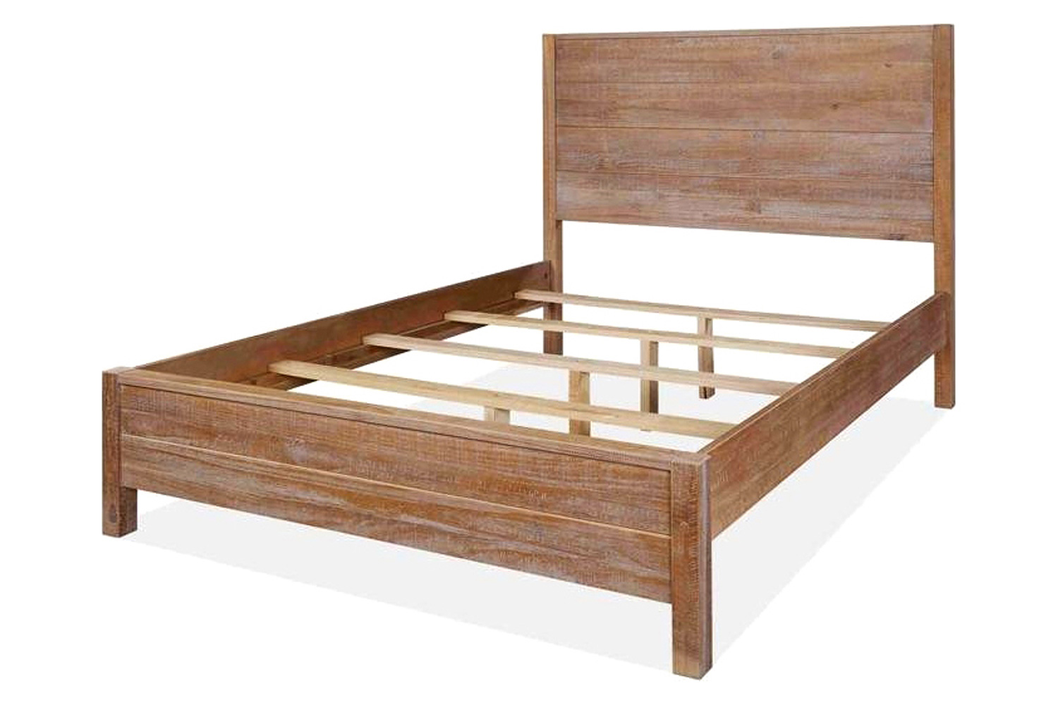 FaFurn - Farmhome Solid Pine Platform Bed