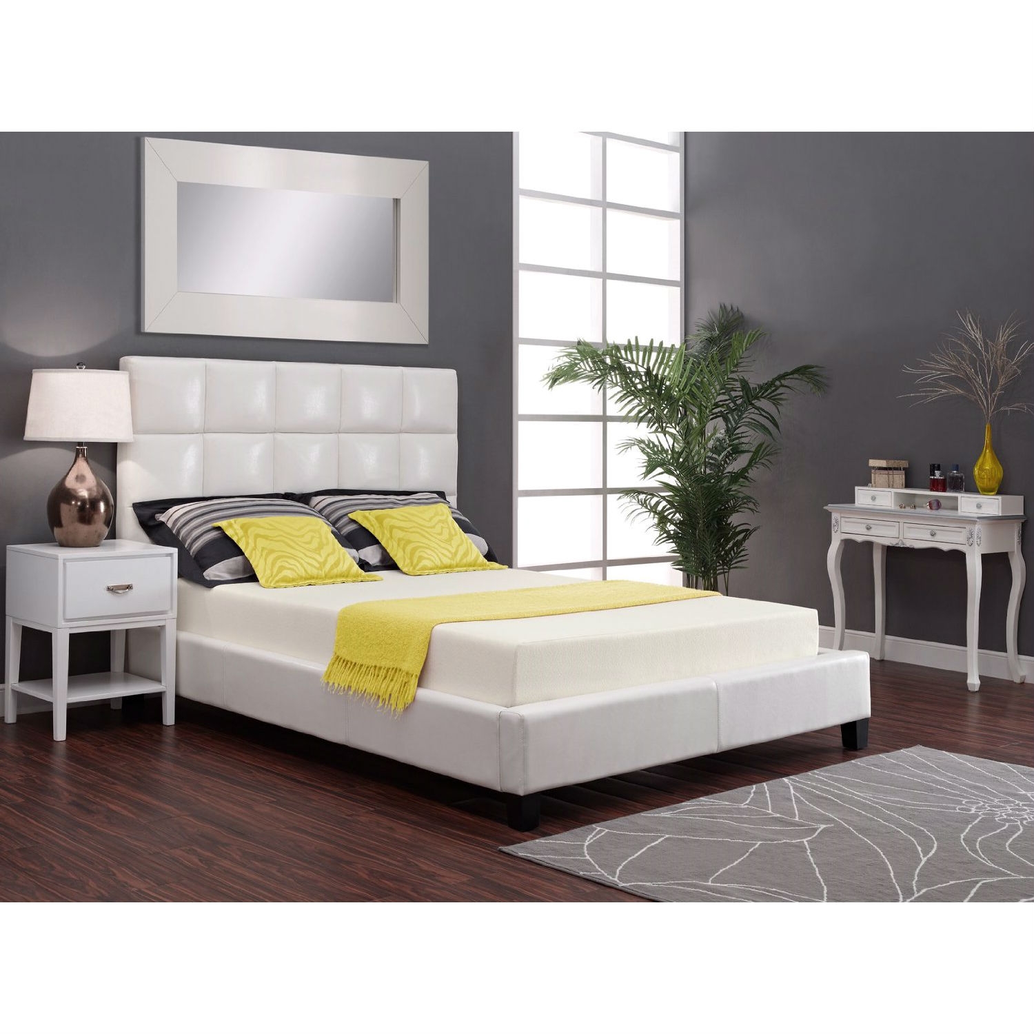 FaFurn™ Twin Size Memory Foam Mattress with Knit Cover