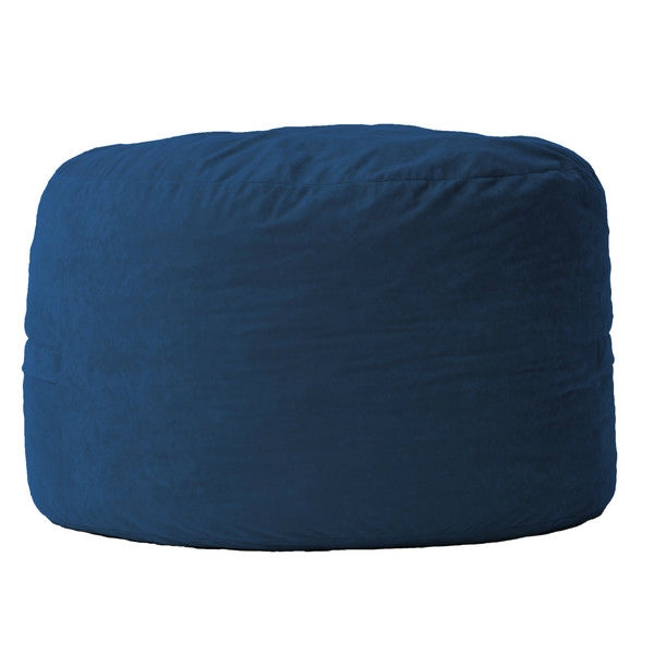 FaFurn Bean Bag Chair - Sky Blue, Suede