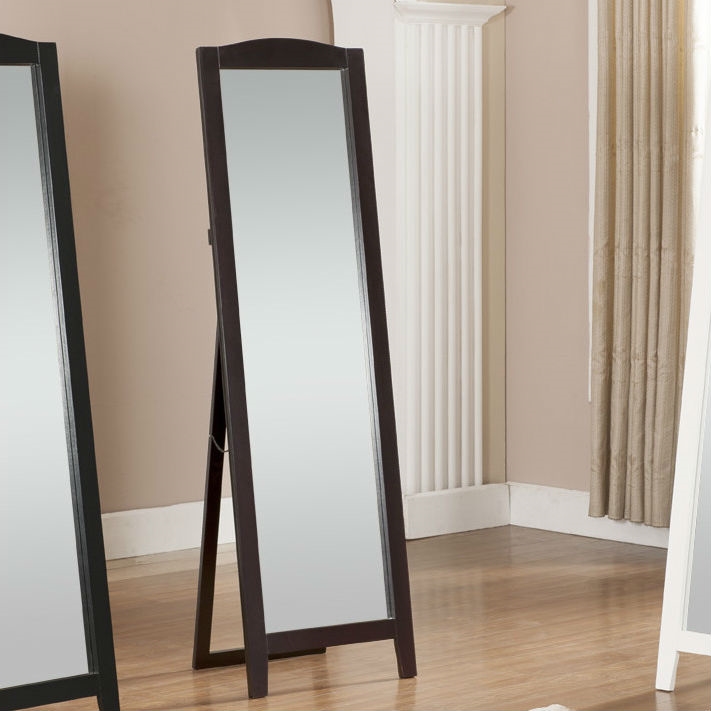 FaFurn - Full Length Mirror with Frame in Black