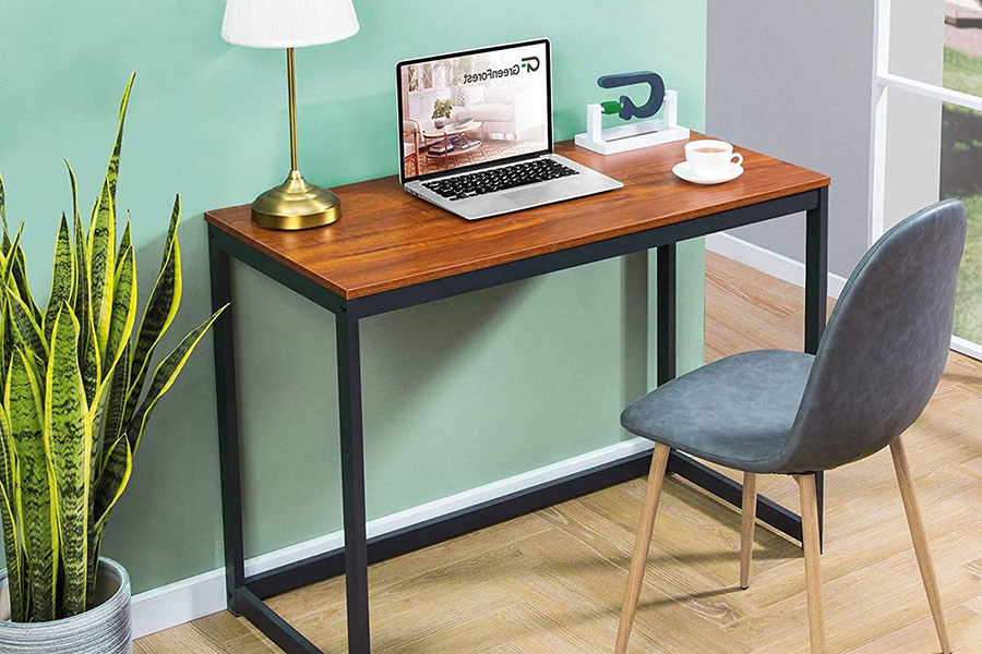 FaFurn - Compact Modern Home Office Laptop Computer Desk Table