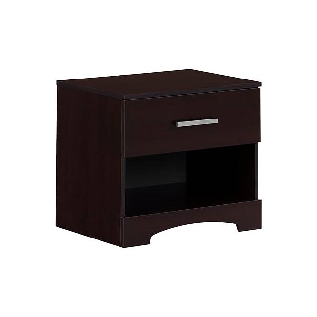 FaFurn - X-Shape 1 Drawer End Table with D-Shape Handle