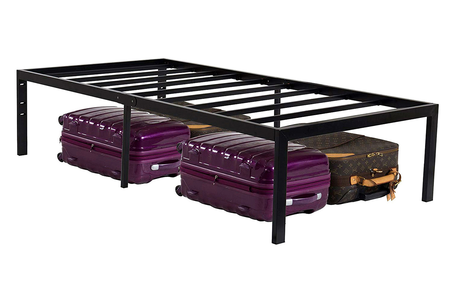 FaFurn 18-Inch High Rise Heavy Duty Metal Platform Bed Frame - Twin Size