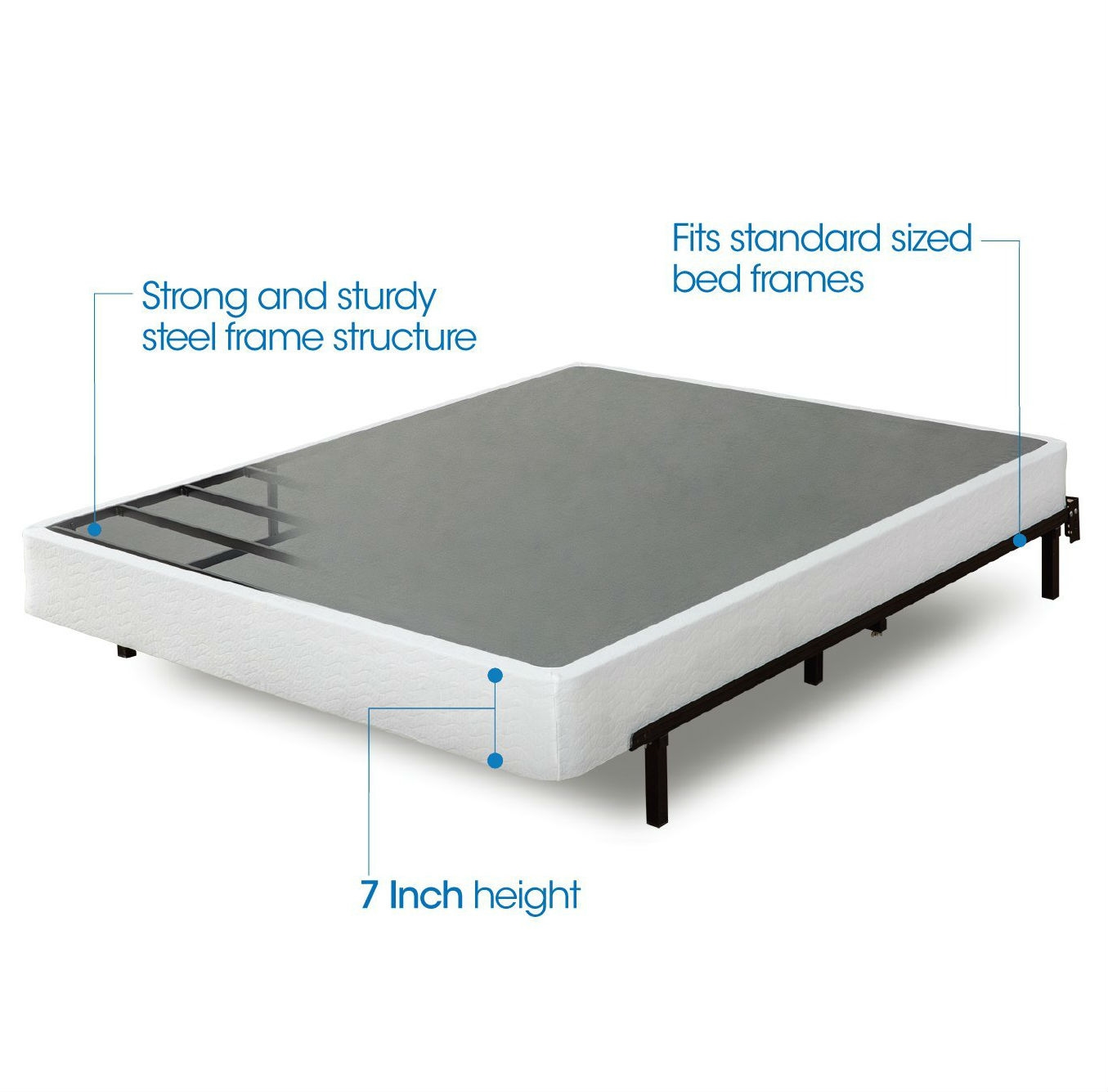 FaFurn™ Twin Size Mattress with Zippered Cover