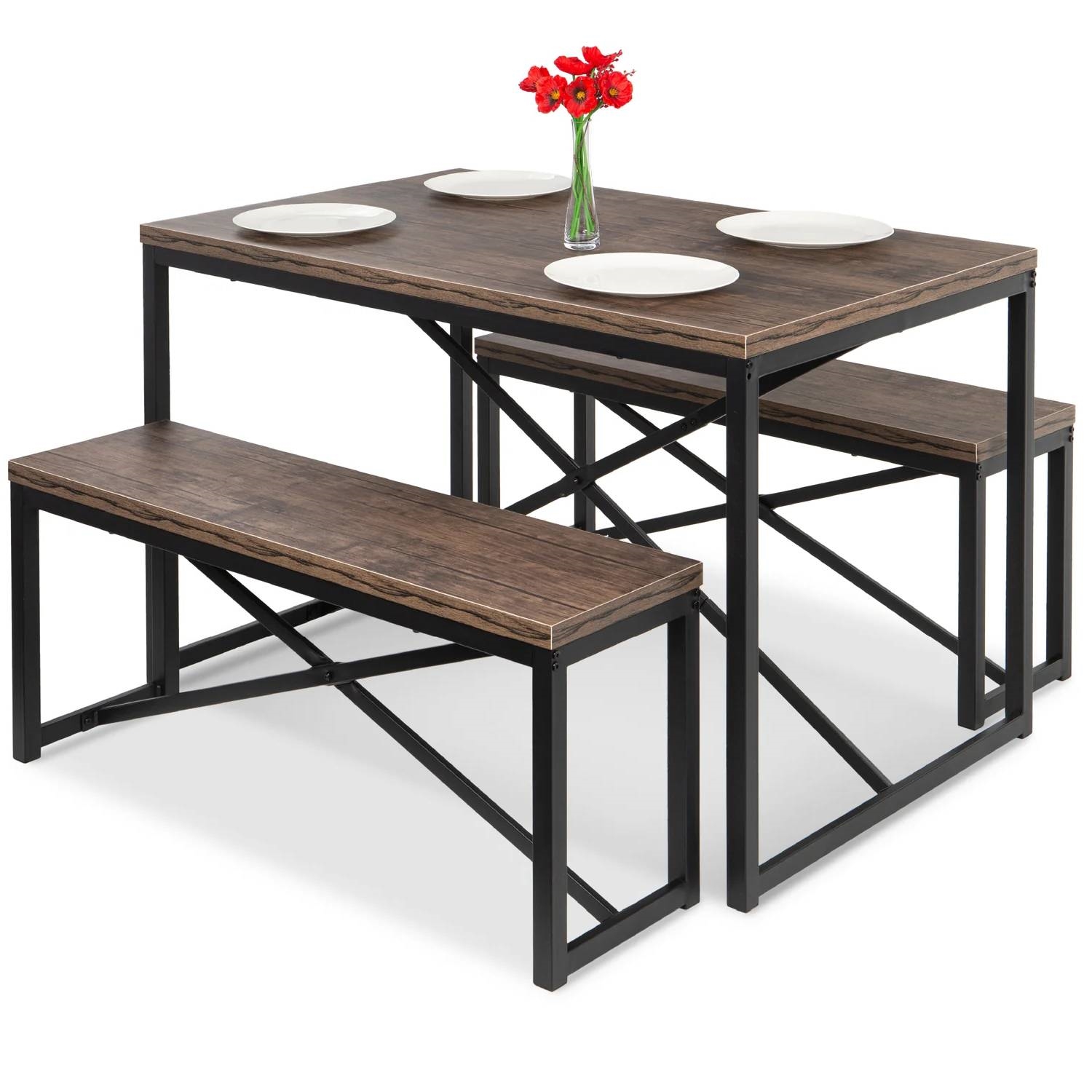 FaFurn - 3-Piece Modern Dining Set (CHWOCBD537485413)