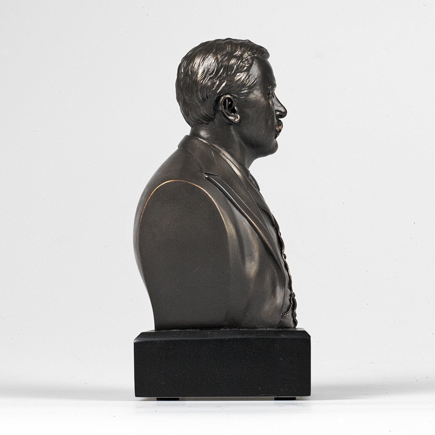 FaFurn - Theodore Roosevelt Bust Statue in Bronze