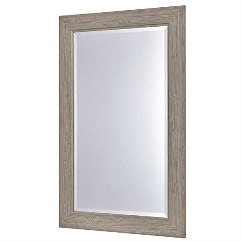 FaFurn™ Rectangular Mirror with Wood Frame