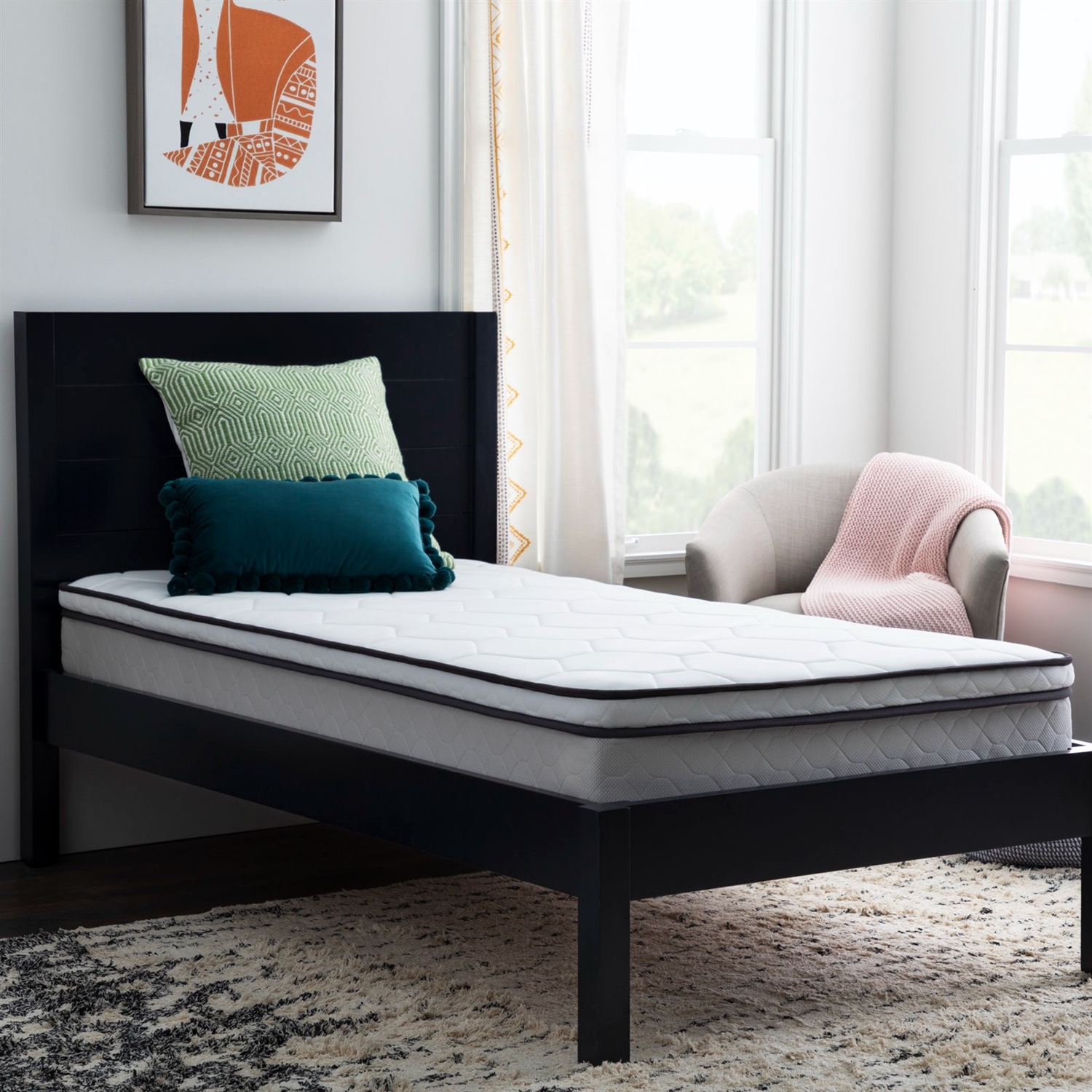 FaFurn™ Twin Size Memory Foam Mattress - Plush