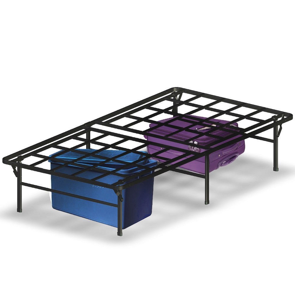 FaFurn - Foldable Twin XL Size Platform Bed Frame in Metal