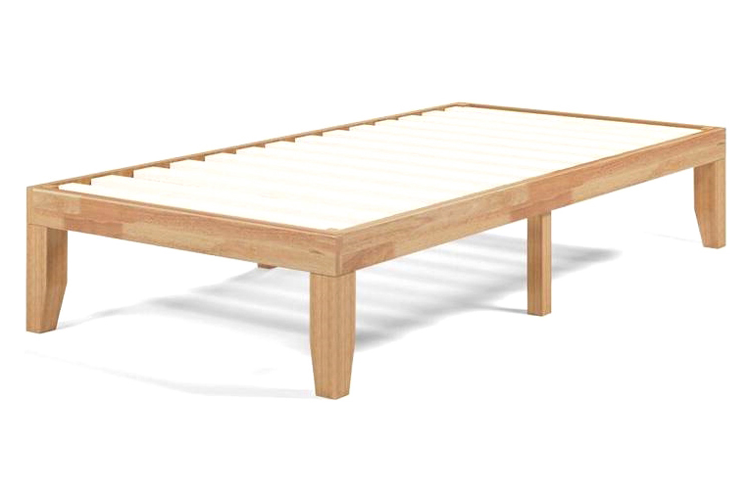 FaFurn - Solid Wood Platform Bed Frame (FZSWNPB6498271)