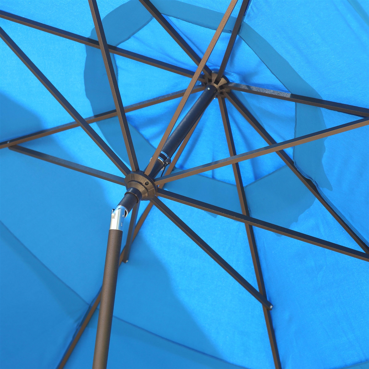 FaFurn™ Patio Umbrella with Pacific Blue Canopy Shade