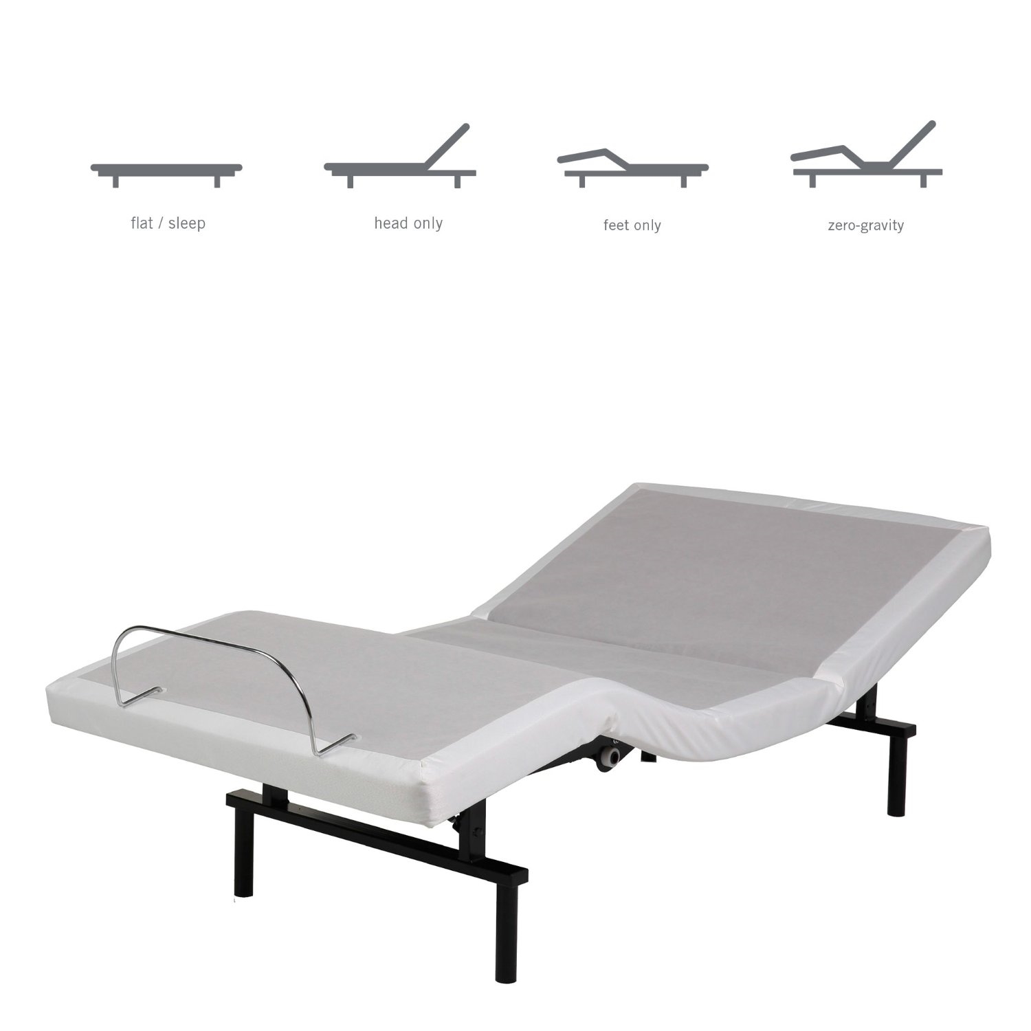 FaFurn - Adjustable Twin XL Size Bed Base with Remote