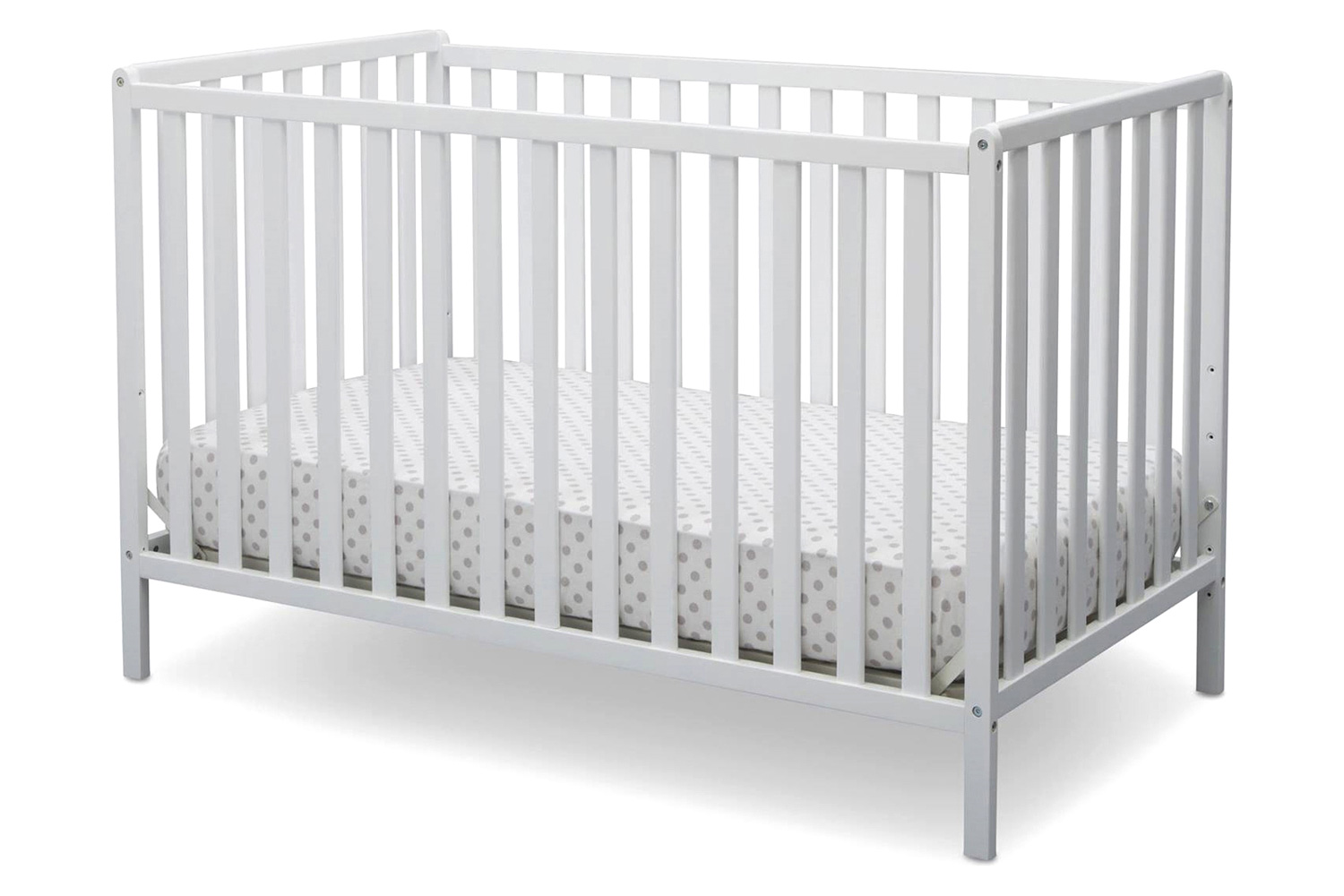 FaFurn - 3-In-1 Modern Convertible Baby Crib Toddler Bed