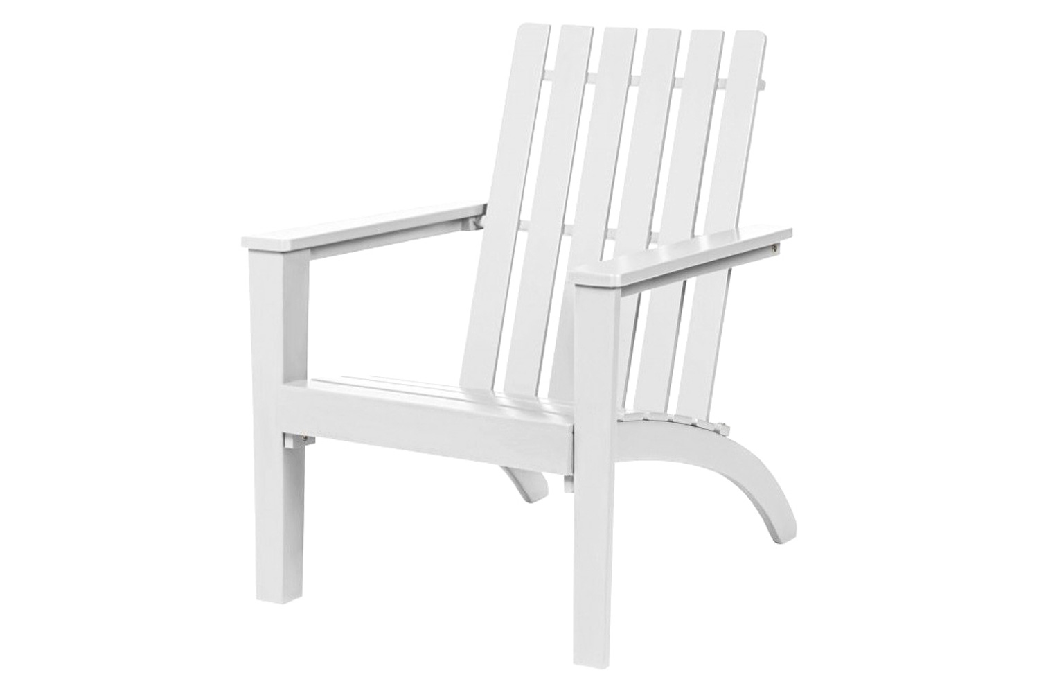 FaFurn - Indoor/Outdoor Acacia Wood Adirondack Lounge Armchair