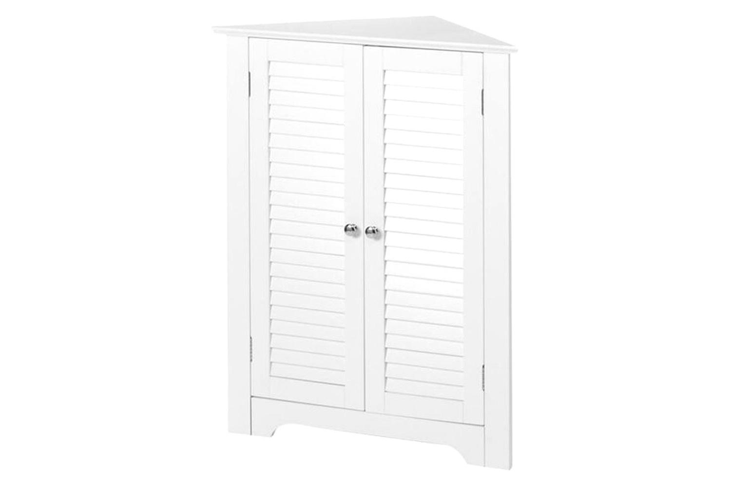 FaFurn - Corner 2 Door Space Saving Bathroom Storage Cabinet