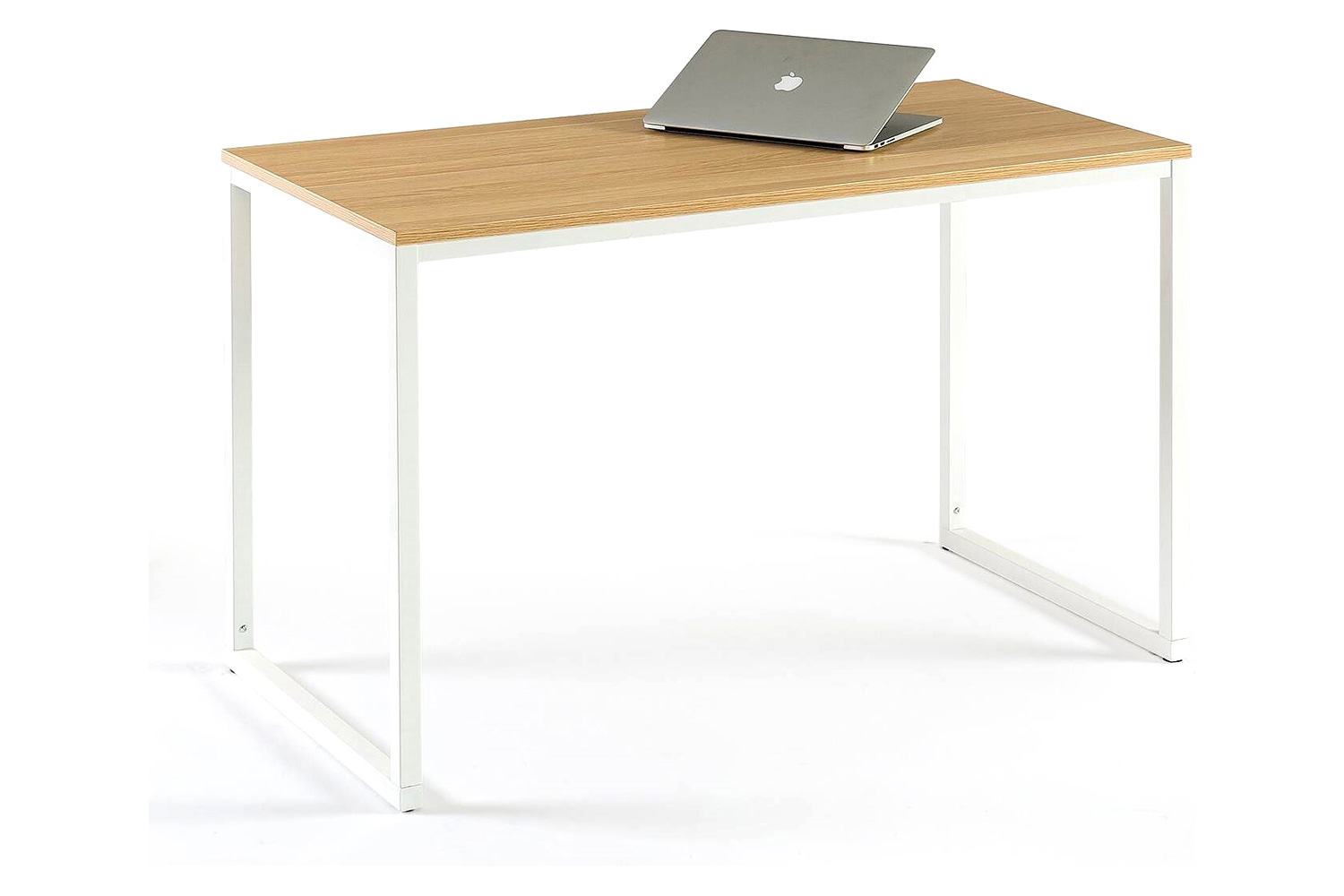 FaFurn - Modern Home Office Desk with Metal Frame and Wood Top