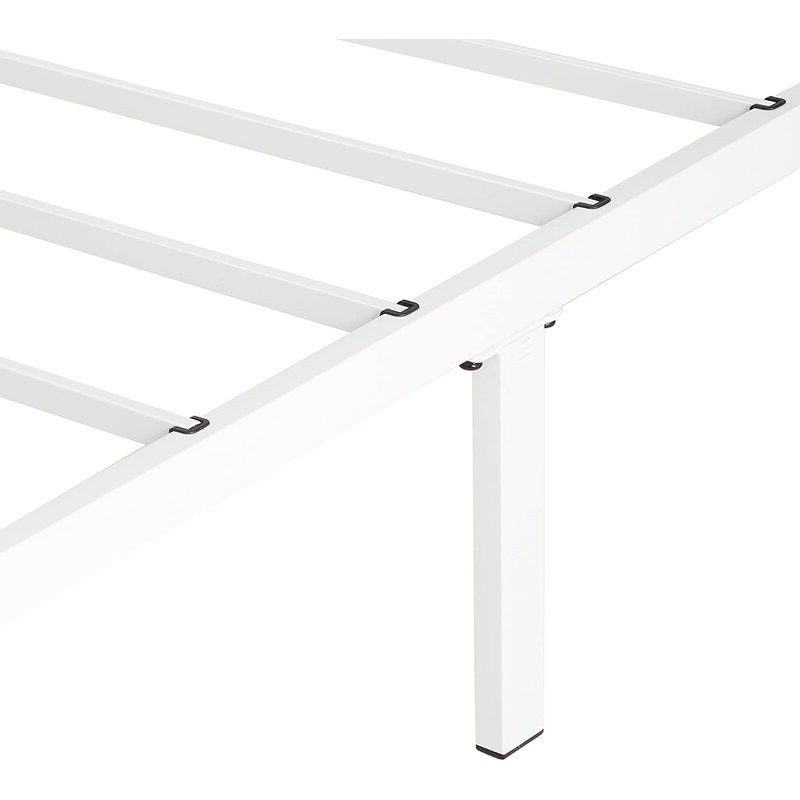 FaFurn Queen Size Platform Bed Frame - White