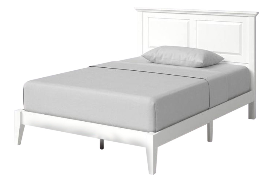 FaFurn - Traditional Platform Bed with Headboard (WHMSWB43859721)