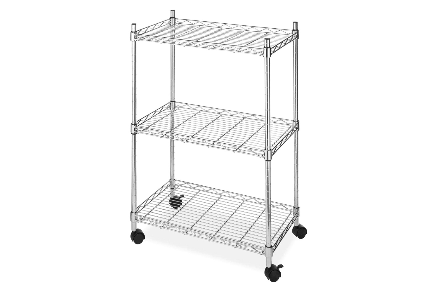 FaFurn - 3-Tier Metal Cart On Wheels