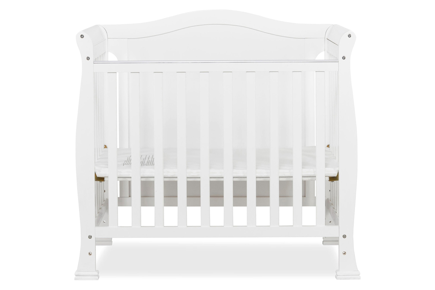 FaFurn Solid Pine Wood 3-In-1 Convertible Baby Crib Daybed Toddler Bed - White