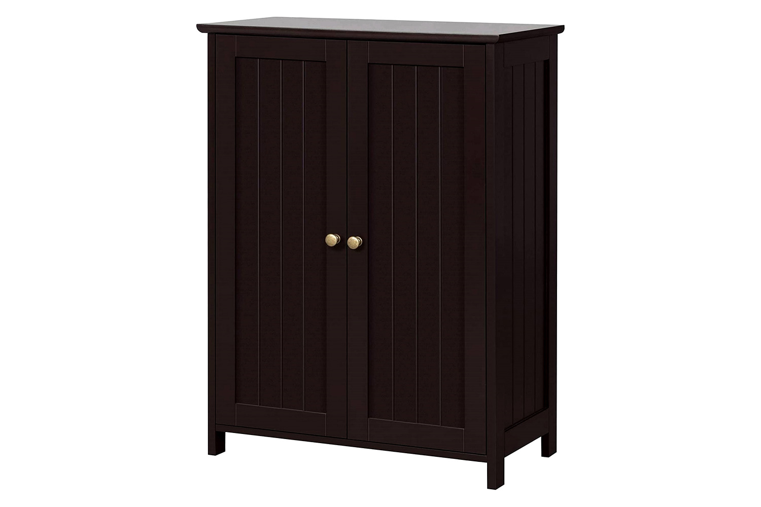 FaFurn - Wood 2-Door Freestanding Bathroom Floor Cabinet