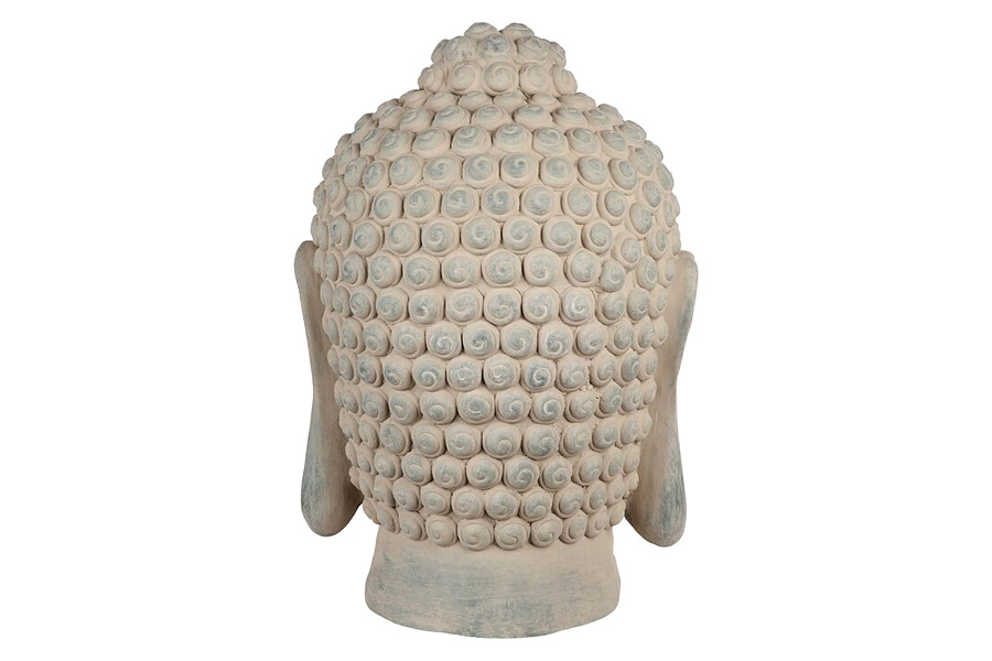 FaFurn - Zen Garden Outdoor Buddha Head Statue