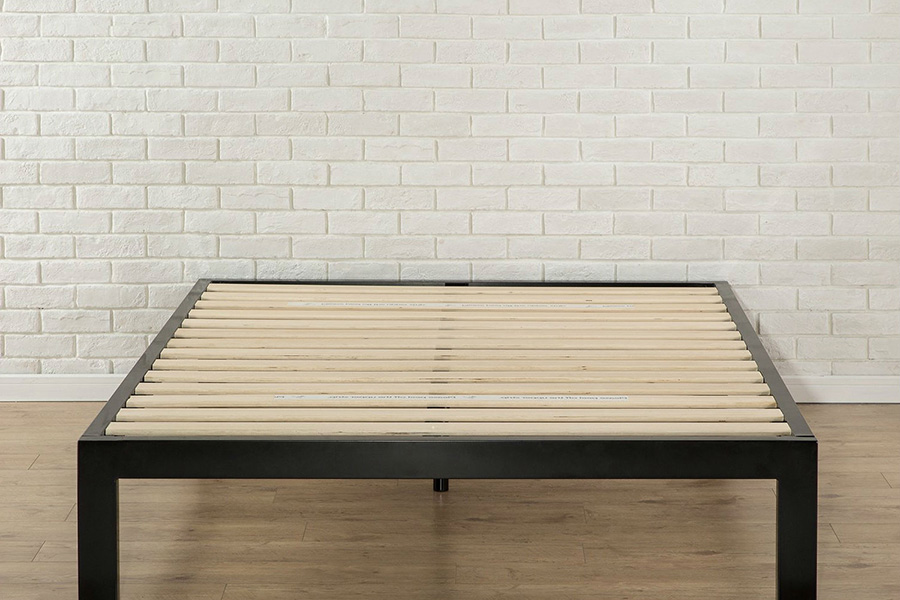 FaFurn - Modern Platform Bed Frame with Wood Slats