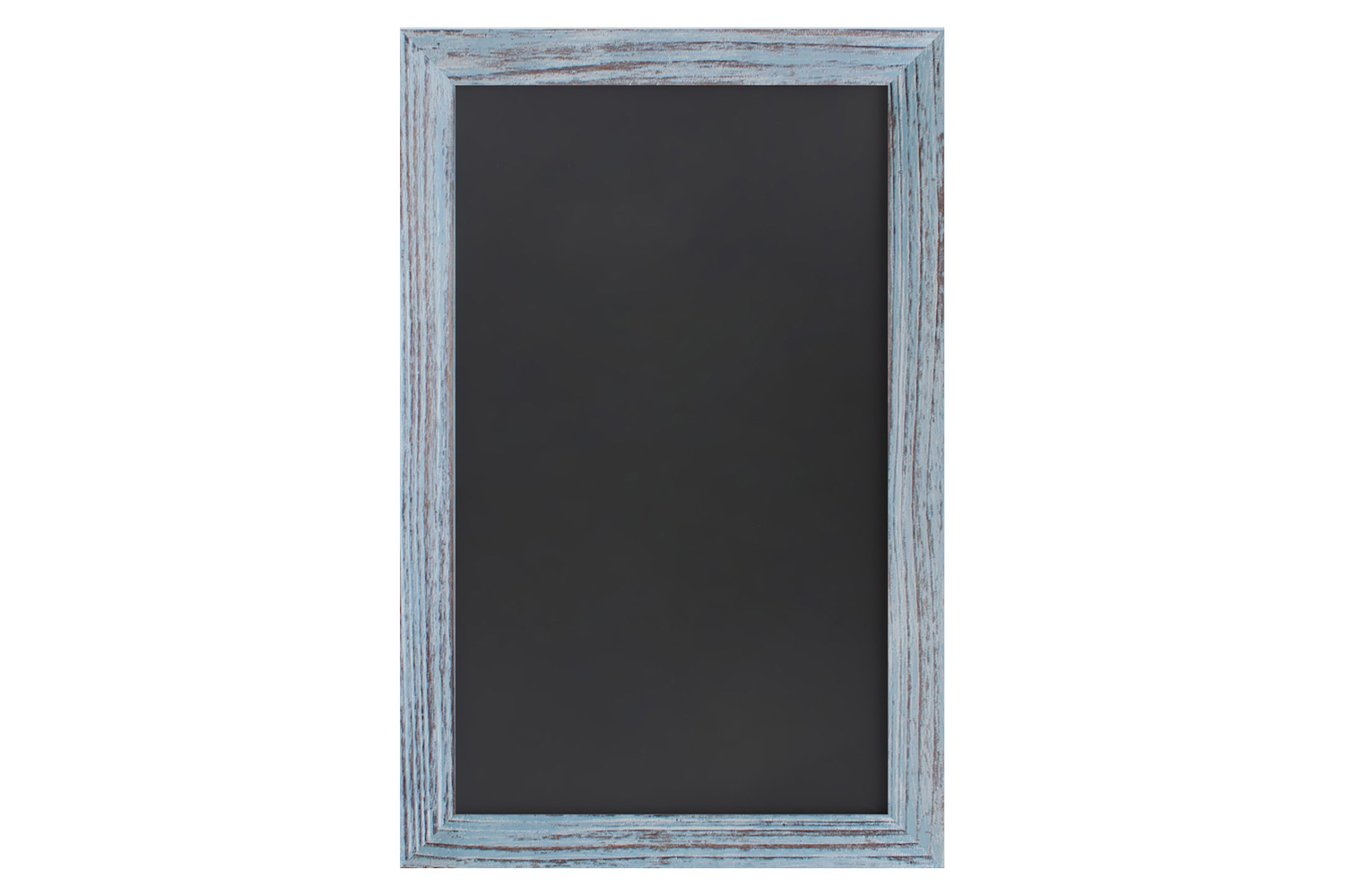 BLNK Canterbury Wall Mount Magnetic Chalkboard Sign Set of 10 - Rustic Blue