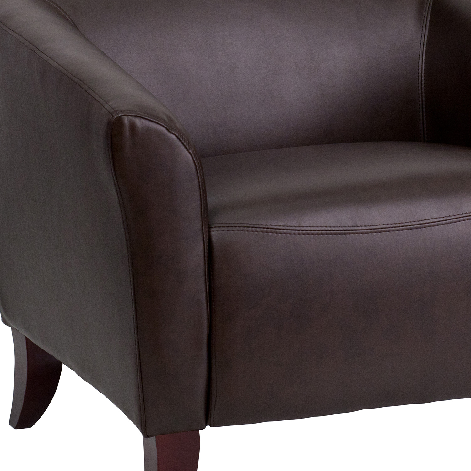 BLNK™ HERCULES Imperial Series LeatherSoft Chair - Brown