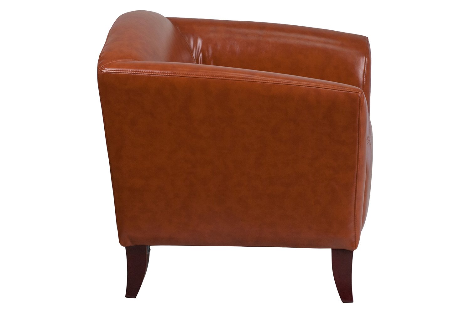 BLNK™ HERCULES Imperial Series LeatherSoft Chair - Cognac