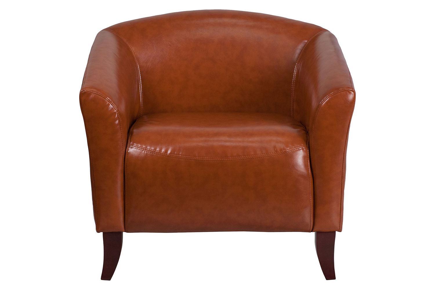 BLNK™ HERCULES Imperial Series LeatherSoft Chair - Cognac