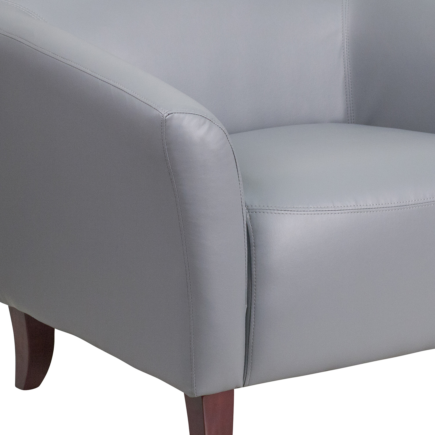 BLNK™ HERCULES Imperial Series LeatherSoft Chair - Gray