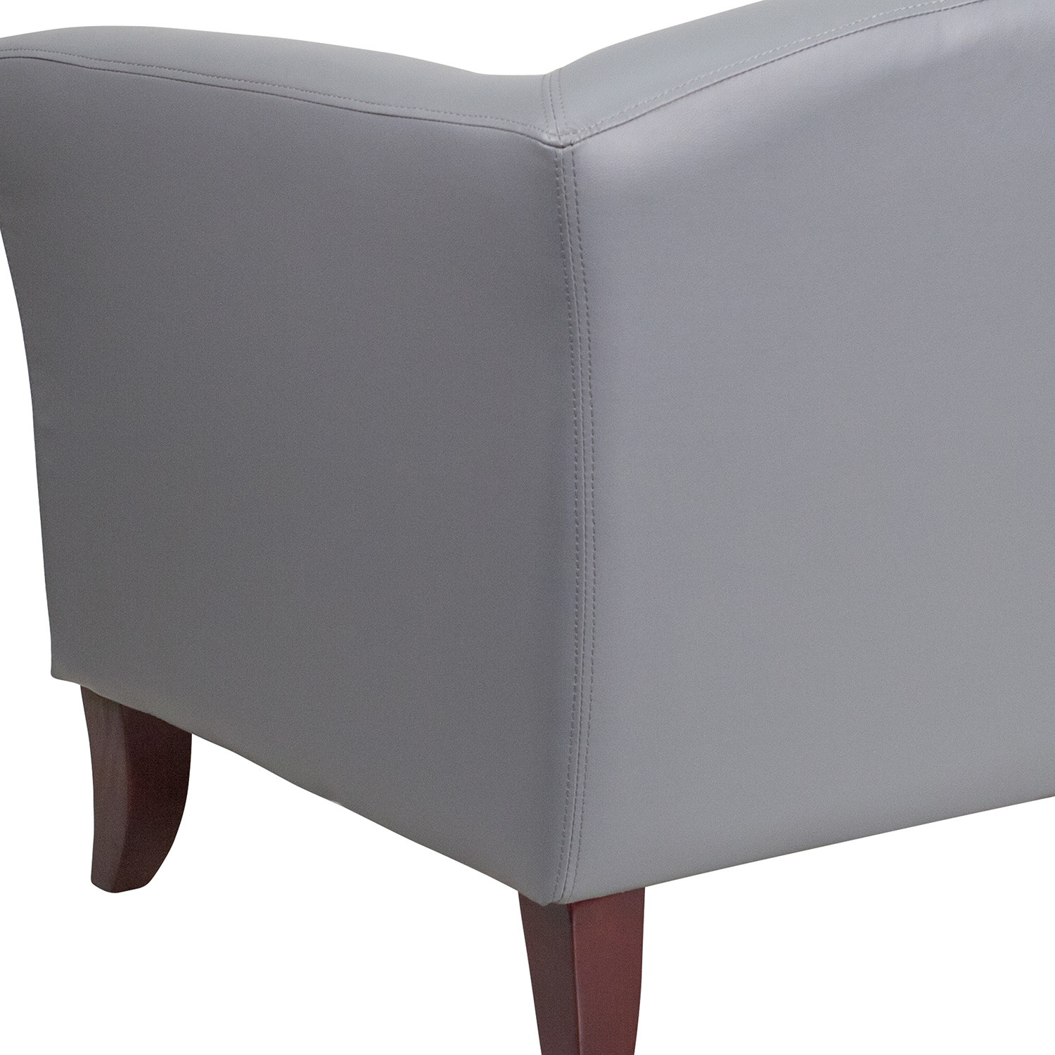 BLNK™ HERCULES Imperial Series LeatherSoft Chair - Gray