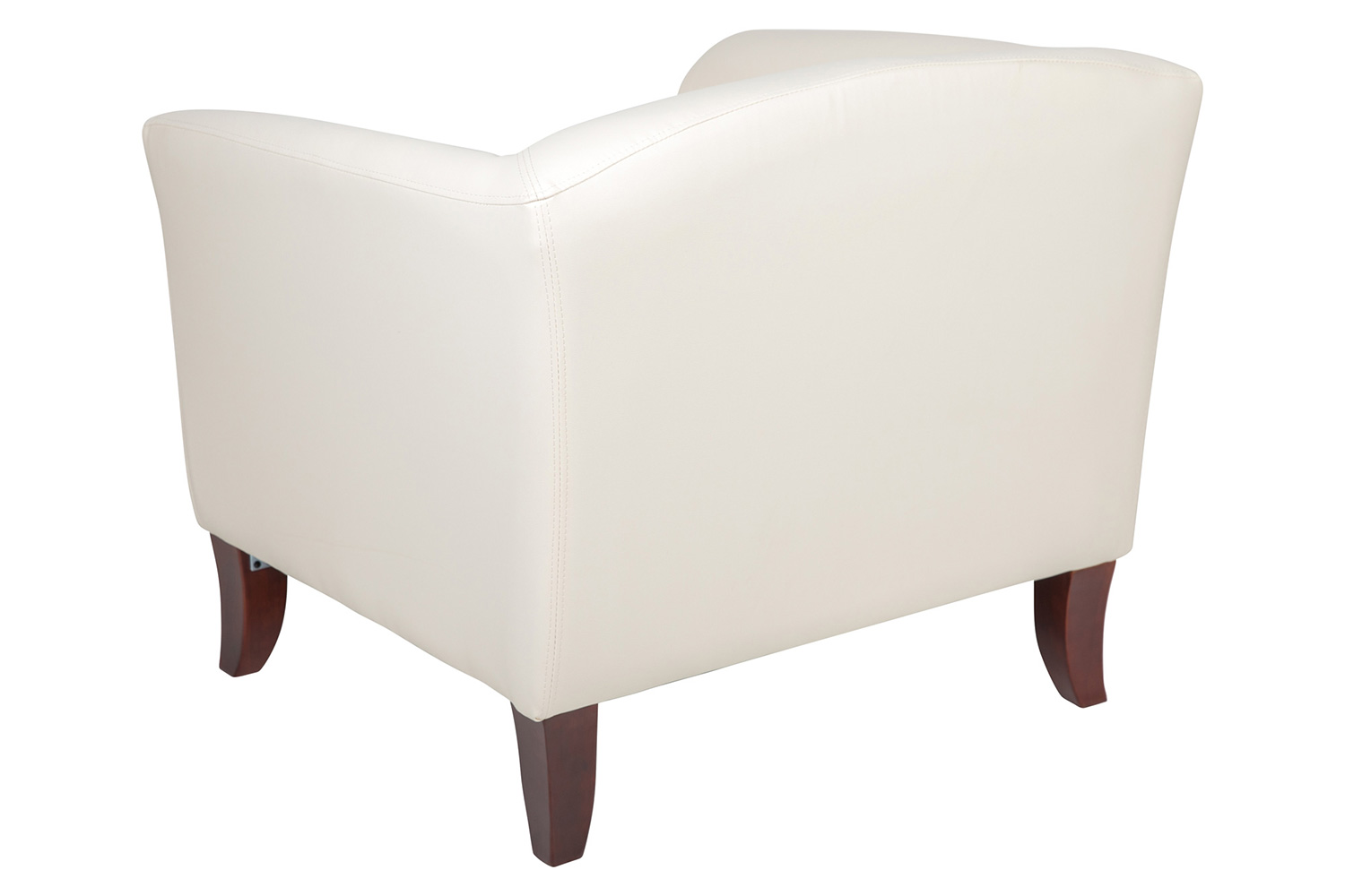 BLNK HERCULES Imperial Series LeatherSoft Chair - Ivory