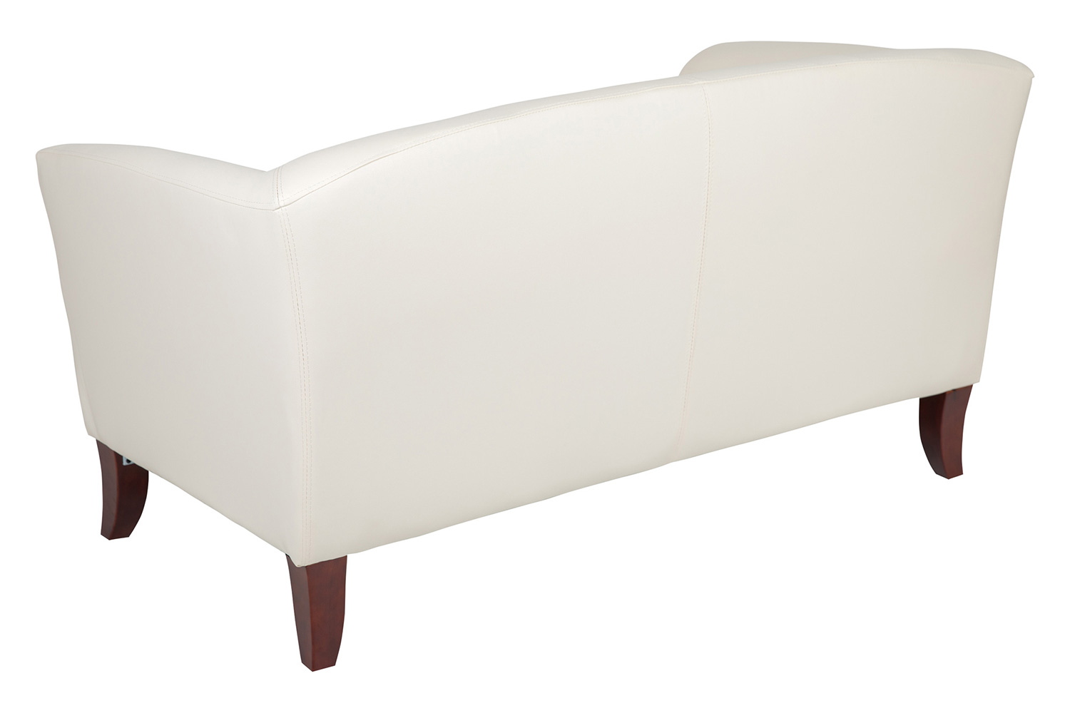 BLNK HERCULES Imperial Series LeatherSoft Loveseat - Ivory