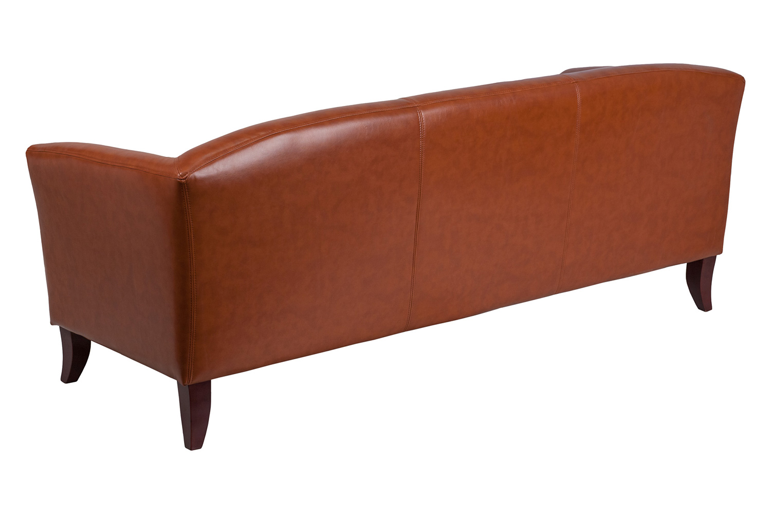 BLNK HERCULES Imperial Series LeatherSoft Sofa - Cognac