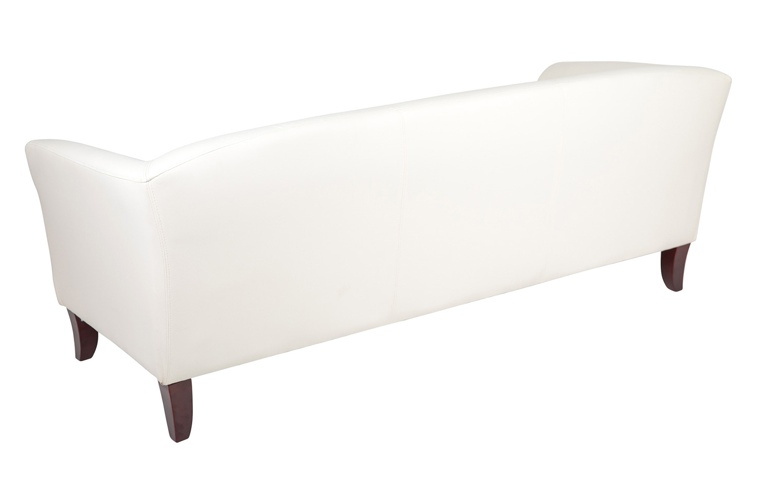 BLNK HERCULES Imperial Series LeatherSoft Sofa - Ivory