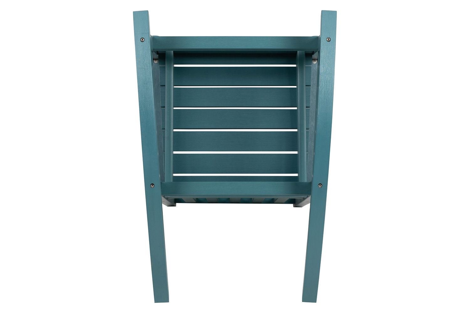 BLNK Winston All-Weather Faux Wood Rocking Chair Set of 2 - Teal