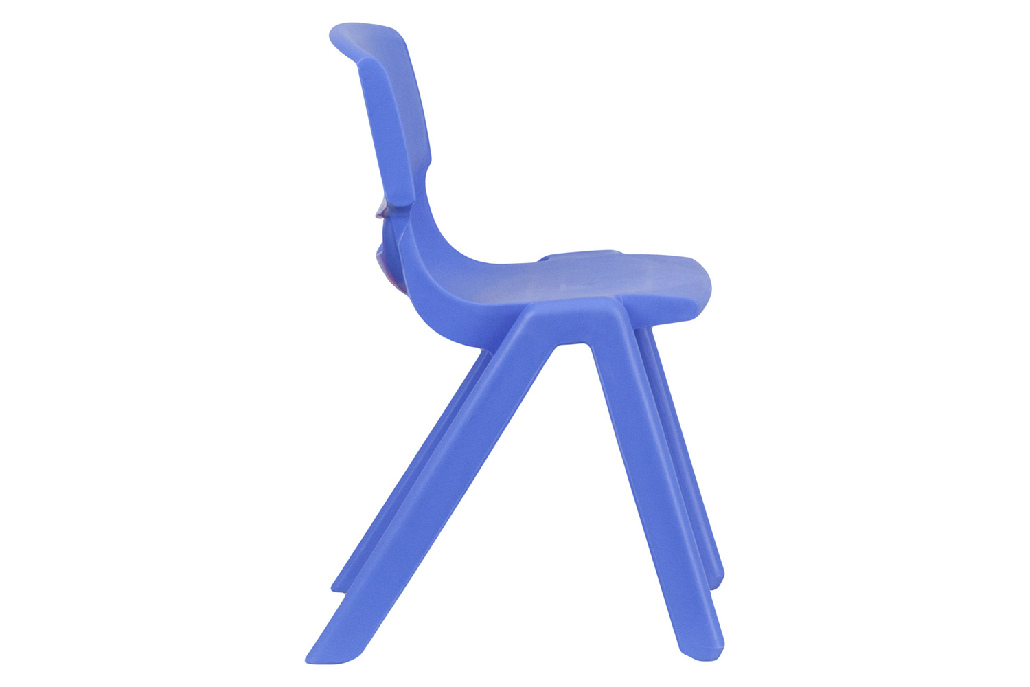 BLNK™ Whitney Plastic Stackable School Chair 2 Pack - Blue, 13.25"H Seat