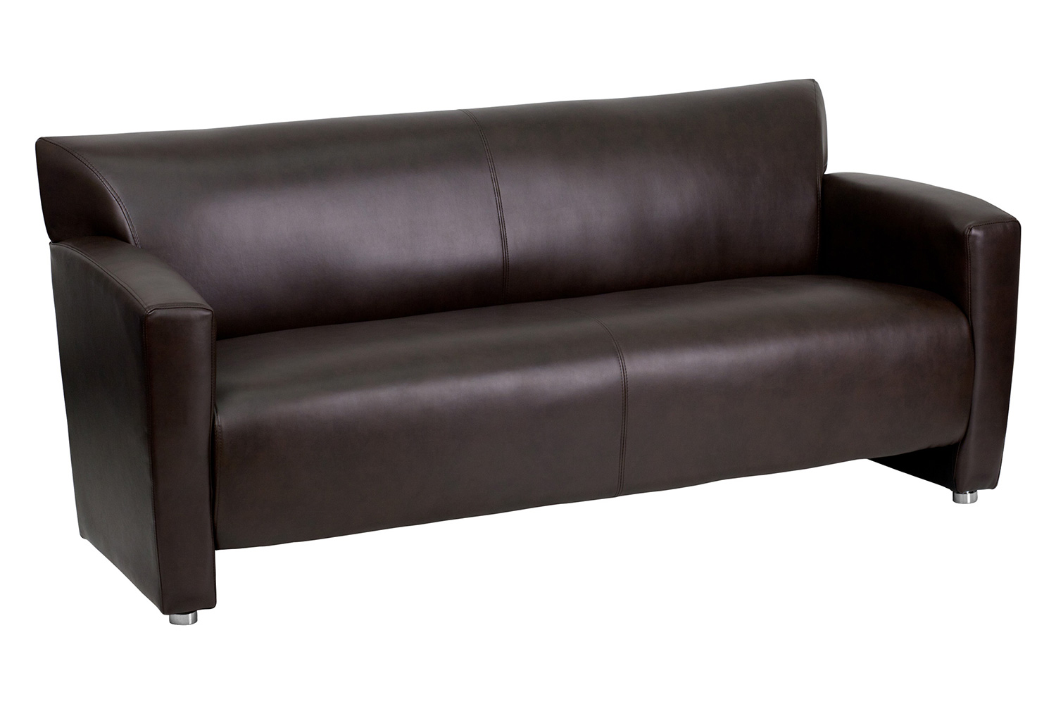 BLNK HERCULES Majesty Series LeatherSoft Sofa - Brown