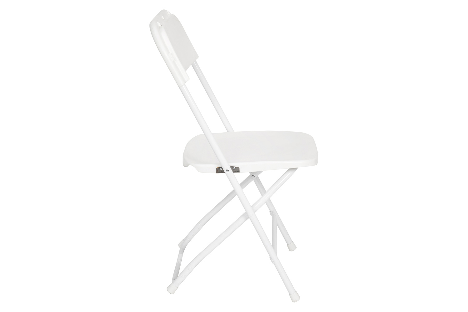 BLNK Hercules Big and Tall Commercial Folding Chair 4-Pack - White