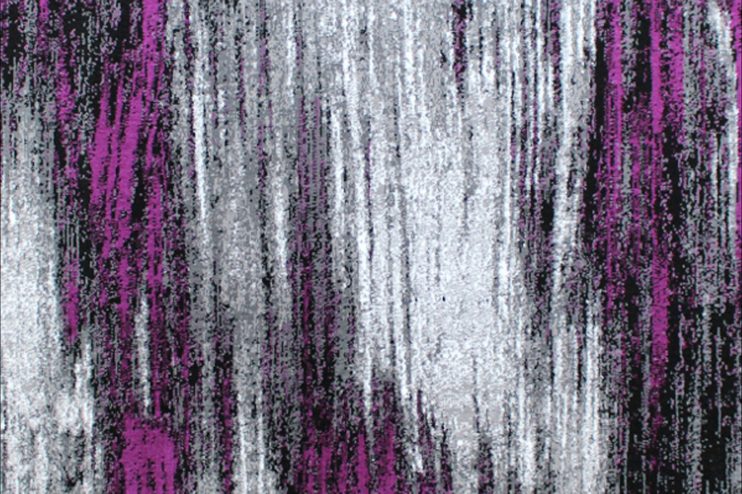 BLNK Rylan Collection Olefin Scraped Design Area Rug with Jute Backing - Purple, 6'W x 9'L