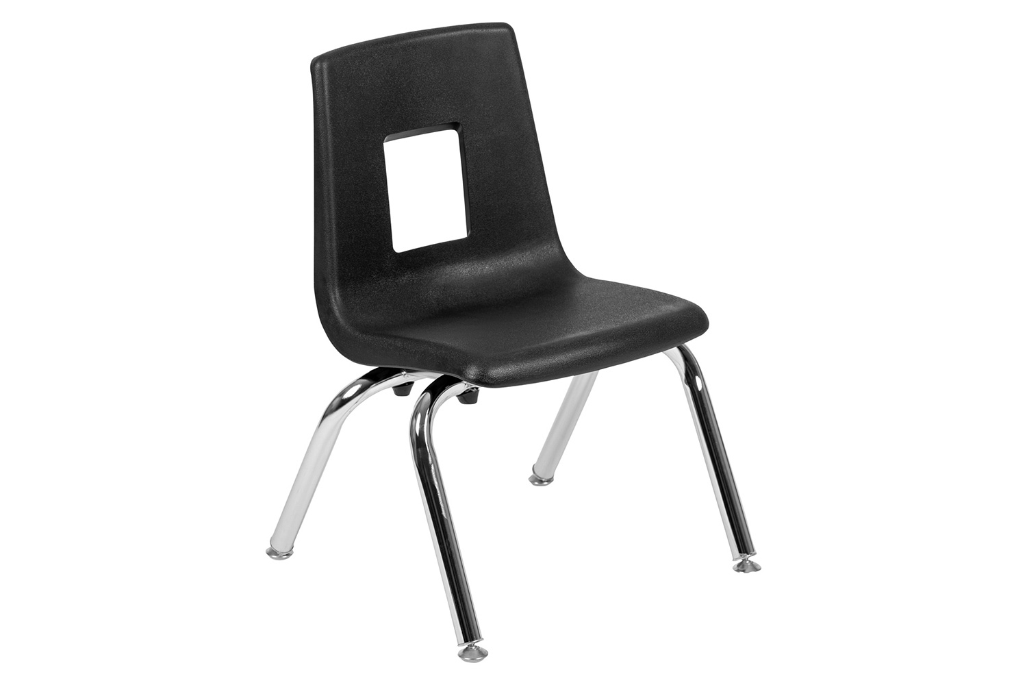 BLNK Mickey Advantage Student Stack School Chair - Black, 12"H