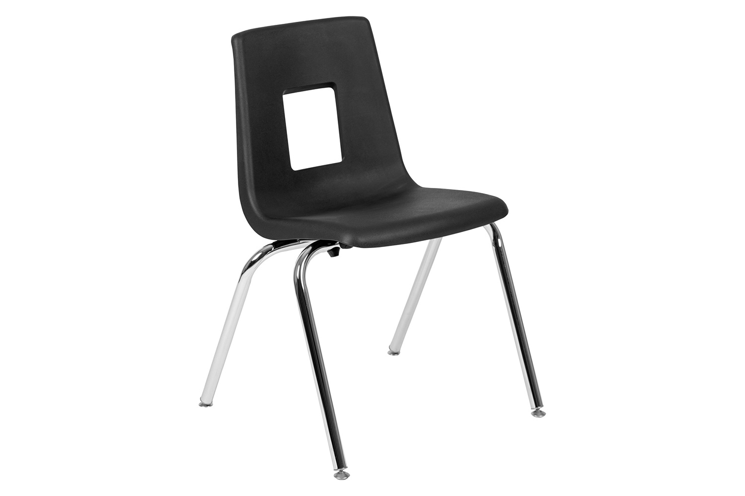 BLNK™ Mickey Advantage Student Stack School Chair - Black, 18"H